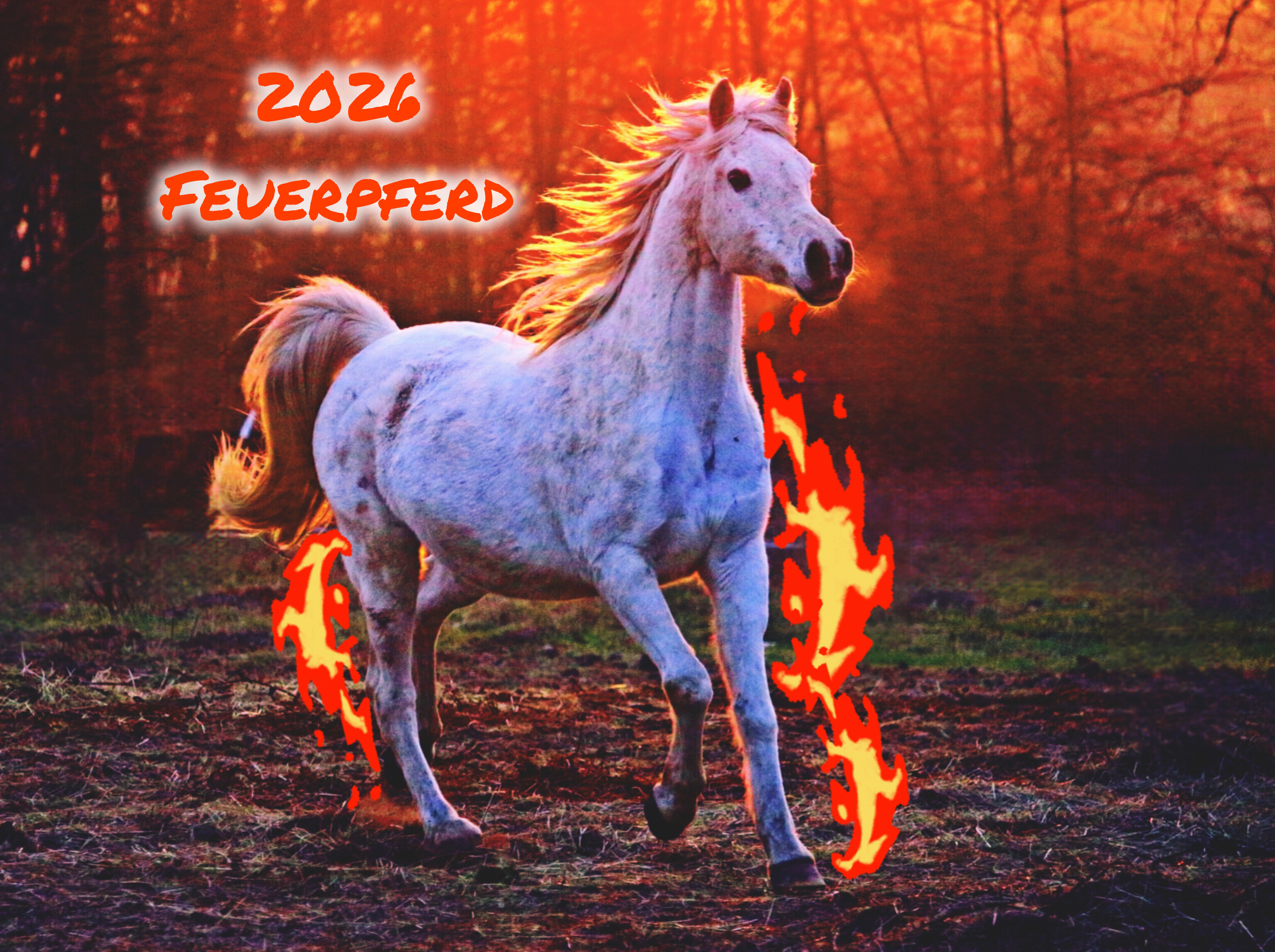 Energie pur - Das Feuer - Pferd Energie pur - Das Feuer - Pferd